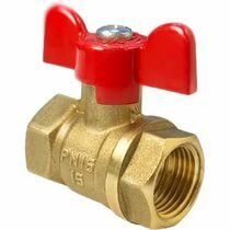 Кран шар 11Б27п1 В-В 1" бабочка