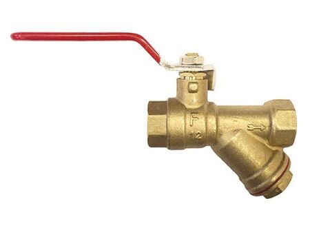 Кран шар Aquasfera с фильтром В-В 1/2" рычаг