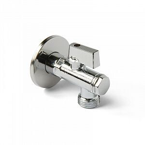 Кран шаровый угловой PRO AQUA Н-Н 1/2 "х 3/4"